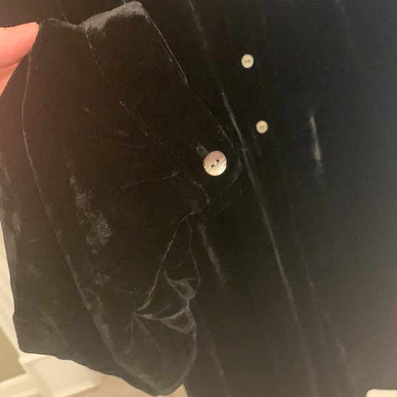 NWT J.JILL VELVET BLOUSE/TUNIC SIZE L - Picture 5 of 15